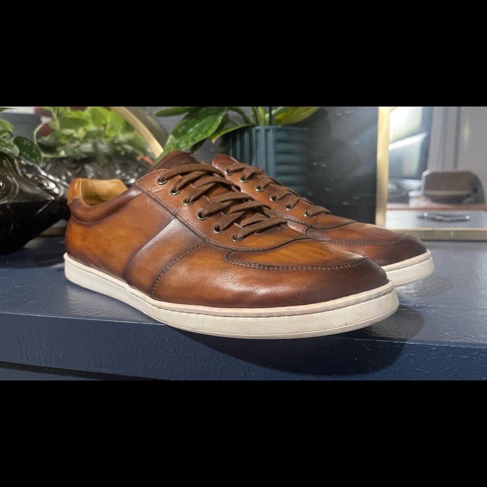 Magnanni sneaker size 12 patina